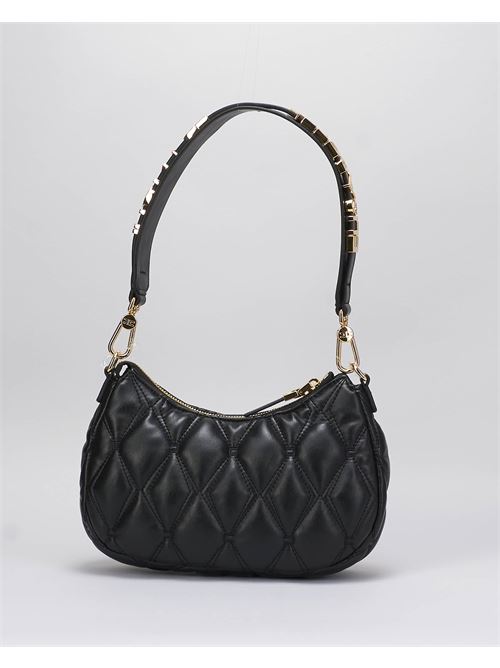 Embossed fabric hobo bag with lettering Elisabetta Franchi ELISABETTA FRANCHI | Bag | BS63A47E2110